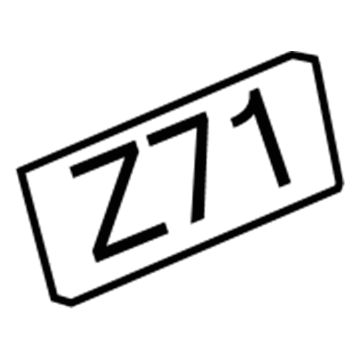 GM 15051184 Quarter Panel Plate