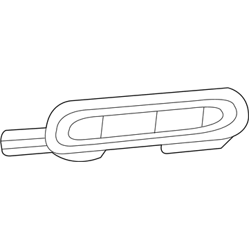 Mopar 57010605AL Lamp-Center High Mounted Stop