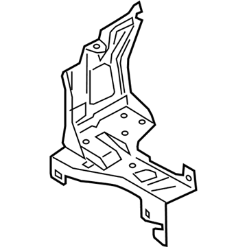 BMW 51-64-7-342-501 Support, Headlight Arm, Left