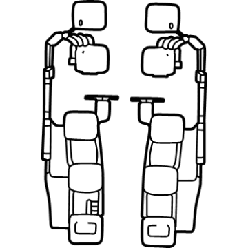 Mopar 68566096AA AIR CELL-SEAT BACK MASSAGE