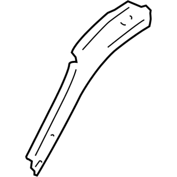 Toyota SU003-01261 Hinge Pillar Reinforcement