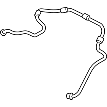 BMW 11-66-7-576-780 Vacuum Pipe