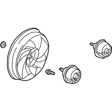 GM 22126185 Fan Kit, Engine Coolant