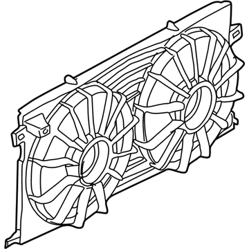 GM 12494766 Shroud Kit, Engine Electric Coolant Fan