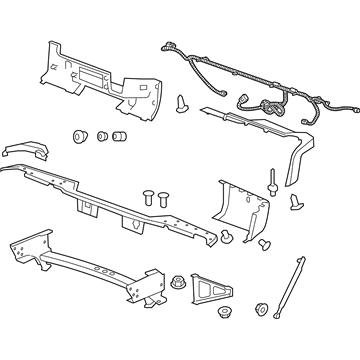 GM 22792252 Bumper Assembly