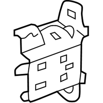 Mopar 55276416AA Door Half Hinge