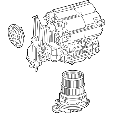 Toyota 87130-06410 Case Assembly
