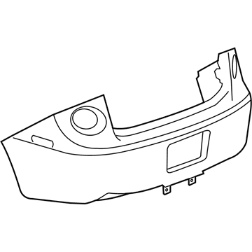 GM 12336075 Bumper Cover