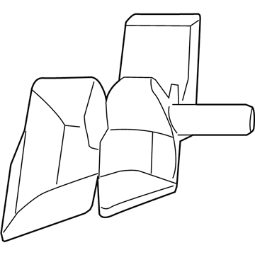 Mopar 4627069AA Fuel Fresh Air Duct