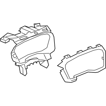 GM 85103763 PLATE ASM-I/P CSTR TR *BLACK