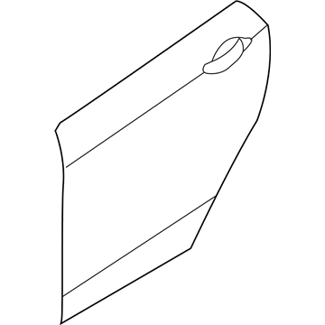 Hyundai 77111-A5000 Panel-Rear Door Outer, LH