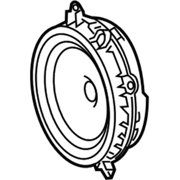 Toyota 86160-06850 Front Door Speaker