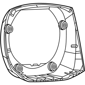 Mopar 7HU82TX7AA COVER-STEERING WHEEL BACK