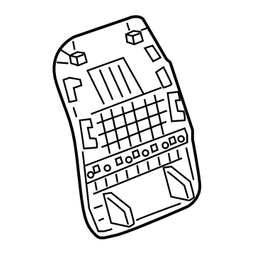 GM 42732413 Seat Back Panel