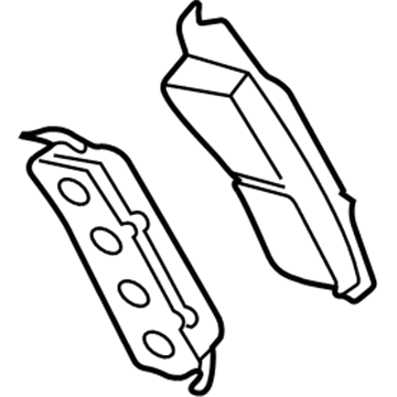 GM 18048101 Pad Kit, Front Disc Brake