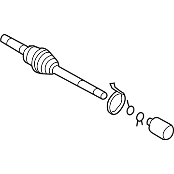 Kia 495914D050 Joint Set-Outer, LH