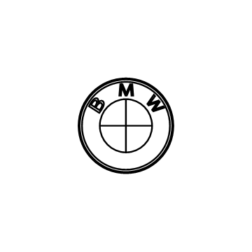 BMW 51-14-7-499-154 Bumper Cover Emblem