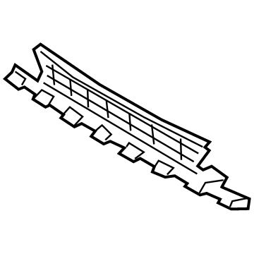 BMW 51-11-8-069-766 Grill, Air Intake, Center