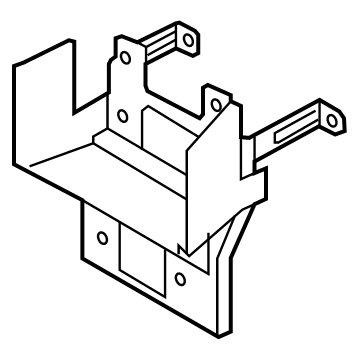 Nissan 28452-6JL0A Bracket-Distance Sensor