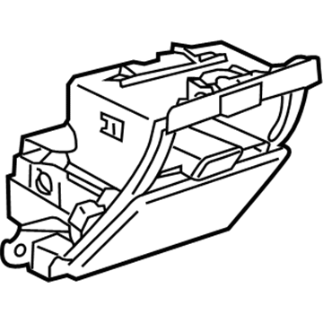 Lexus 55408-30210-A0 Box Sub-Assy, Instrument Panel Coin