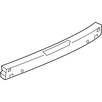 Nissan H5032-3SHMH Reinf In Rear Bumper