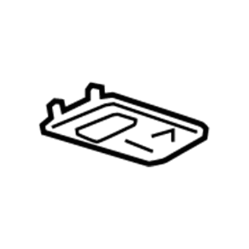 GM 84602475 Seat Belt Cover