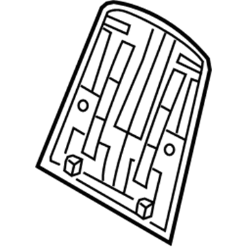 Hyundai 88390-3S000-RAW Pocket Assembly-Front Seat Back