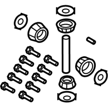 Mopar 68004075AB Gear Kit-Center Differential