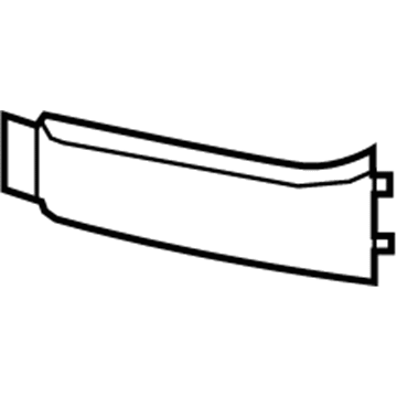 Toyota 53931-0C902 Extension Panel