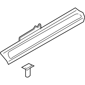 BMW 51-47-8-076-667 TRIM COVER FOR DOOR SILL, LI