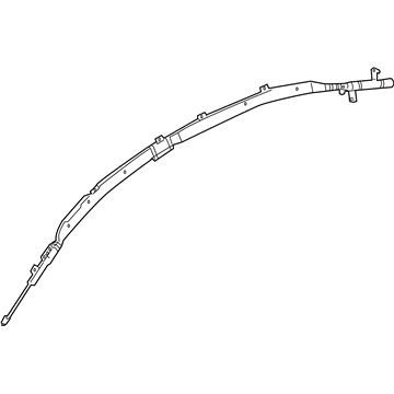 Kia 850101M500 Curtain Air Bag Module, Left
