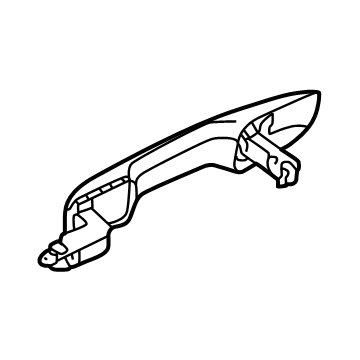 Honda 72141-T20-A11ZA HANDLE, R- *NH904M*
