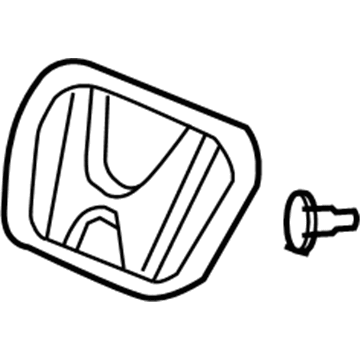 Honda 75701-SDA-A00 Emblem, Rear (A=61) (H)