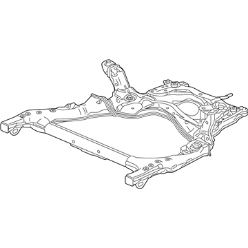 Acura 50200-TJB-A05 Sub-Frame, Front