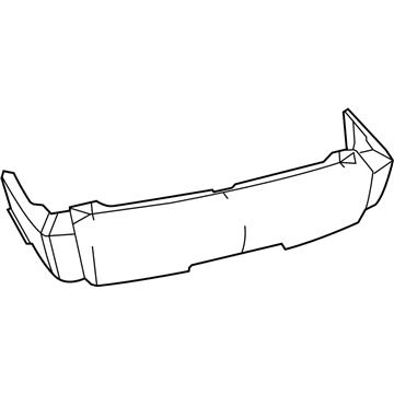 Mopar 68003899AA Rear Bumper Cover