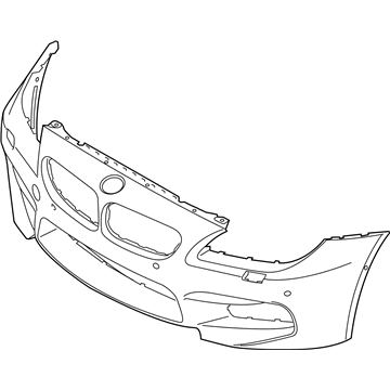 BMW 51-11-8-055-285 Panel, Bumper, Primed, Front