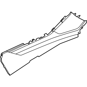 Kia 84610L3000DNN Console Assembly-Floor, L