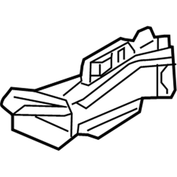 BMW 51-71-7-894-706 Air Duct Front Right