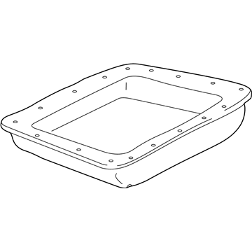 GM 24208593 Pan Kit, Automatic Transmission Oil (Deep Sump W/Gasket, Mgnt, Door Plug)