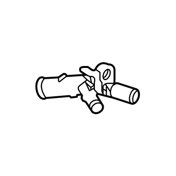 Lexus 16278-25060 PIPE, WATER BY-PASS