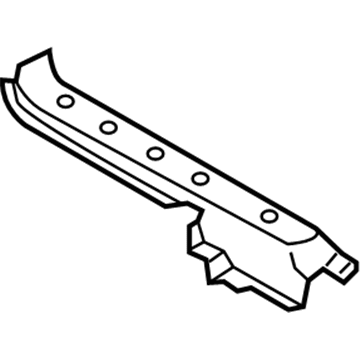 BMW 41-11-7-263-733 Left Front Seat Console