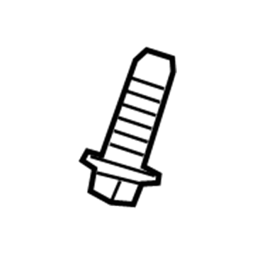 GM 19150517 Center Belt Assembly Bolt
