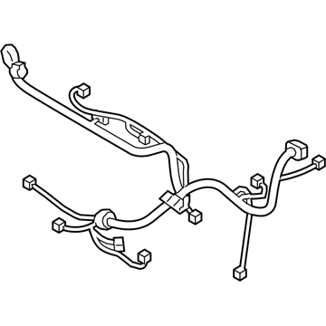 Nissan 24011-3NA0B Harness Assembly-EGI