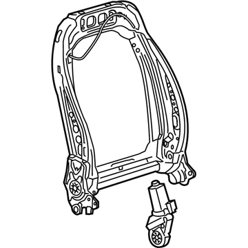GM 84245608 Seat Back Frame