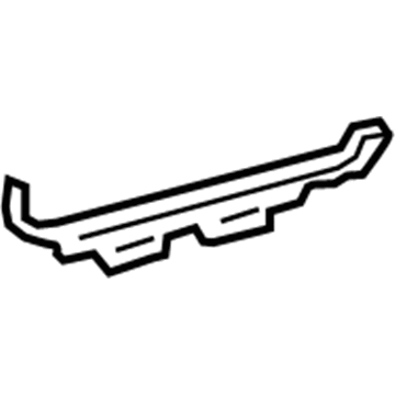 Kia 866772P000 Bracket-Rear Bumper Side Reinforcement