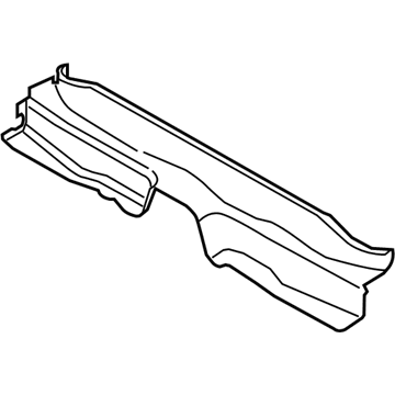 Nissan 75630-EL030 Member-Cross, Rear Seat