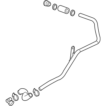 GM 12629517 Air Injection Reactor Pipe
