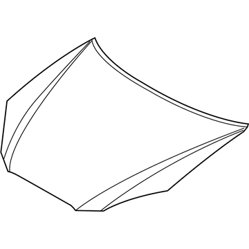 Hyundai 66400-2M000 Panel Assembly-Hood