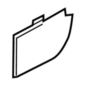 Ford FB5Z-7822620-AA Escutcheon