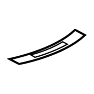 Lexus 67943-30100 Ornament, Rear Door Scuff, RH